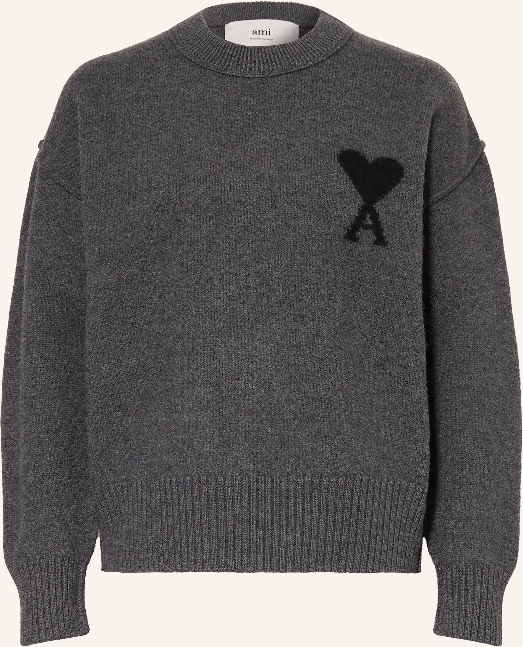 Thumbnail - Ami Paris Pullover grau
