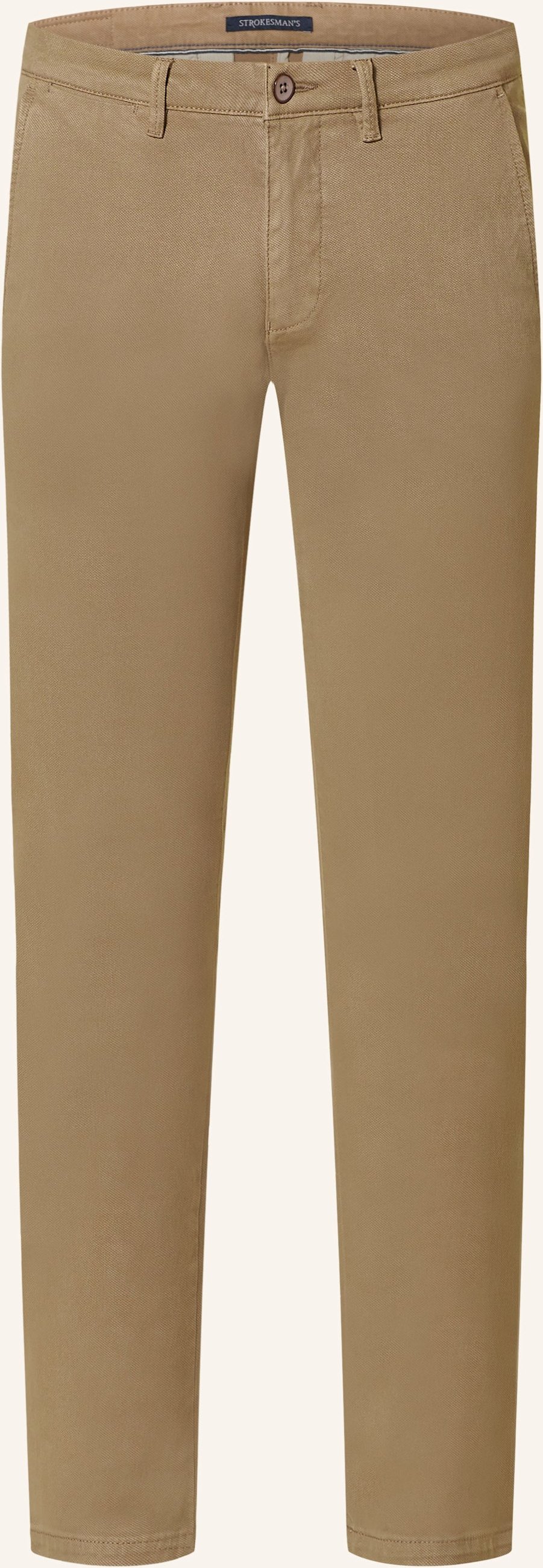 Thumbnail - Strokesman's Piqué-Chino Slim Fit braun