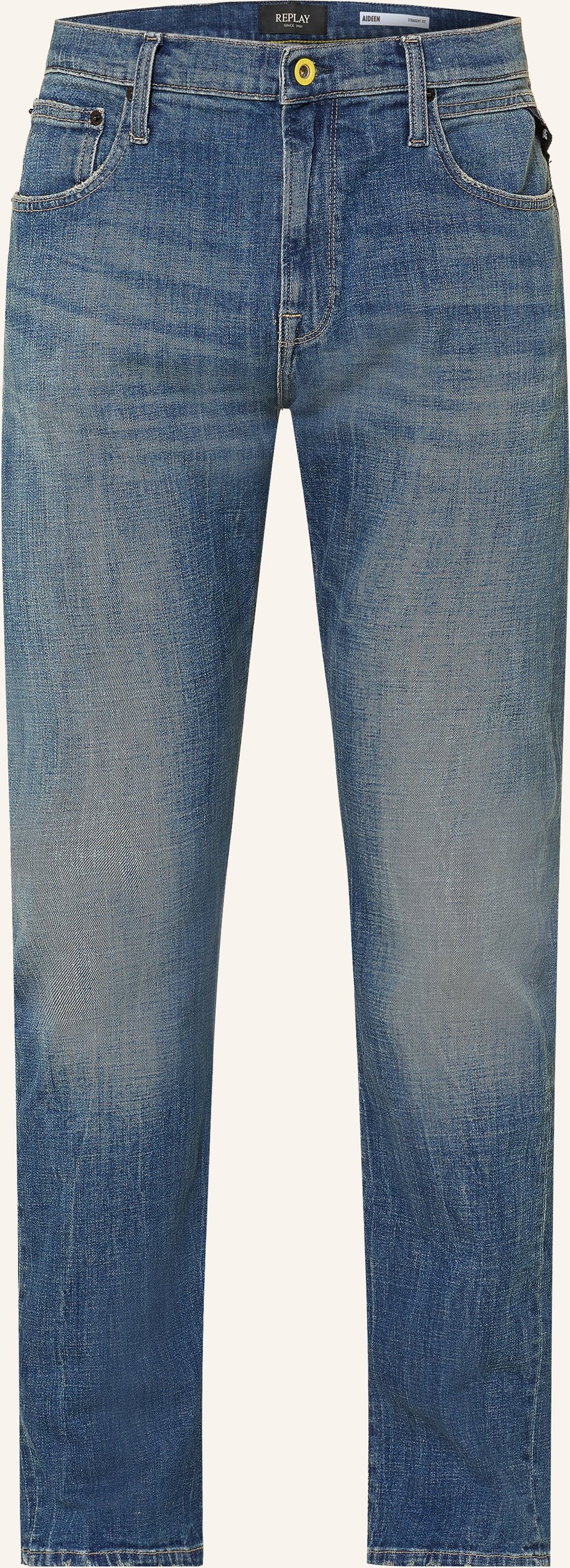 Thumbnail - Replay Jeans Straight Fit blau