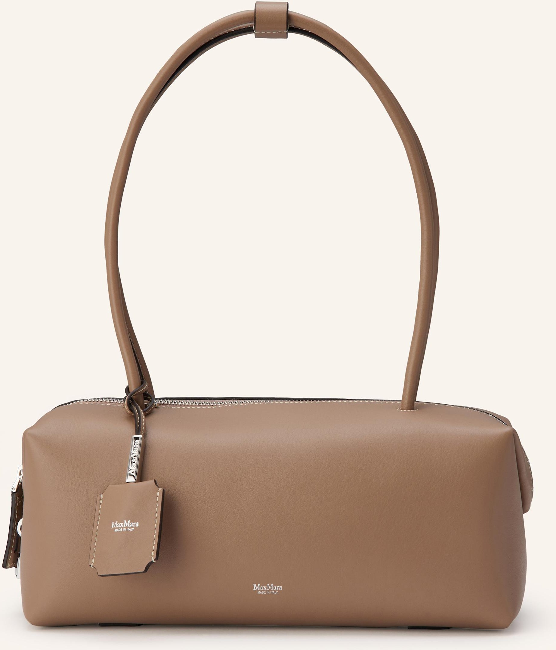 Max Mara Handtasche Holdall beige