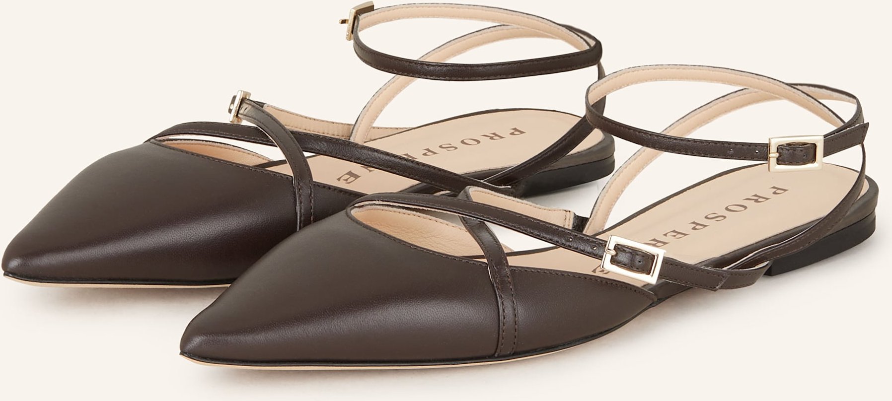 Thumbnail - Prosperine Slingballerinas braun