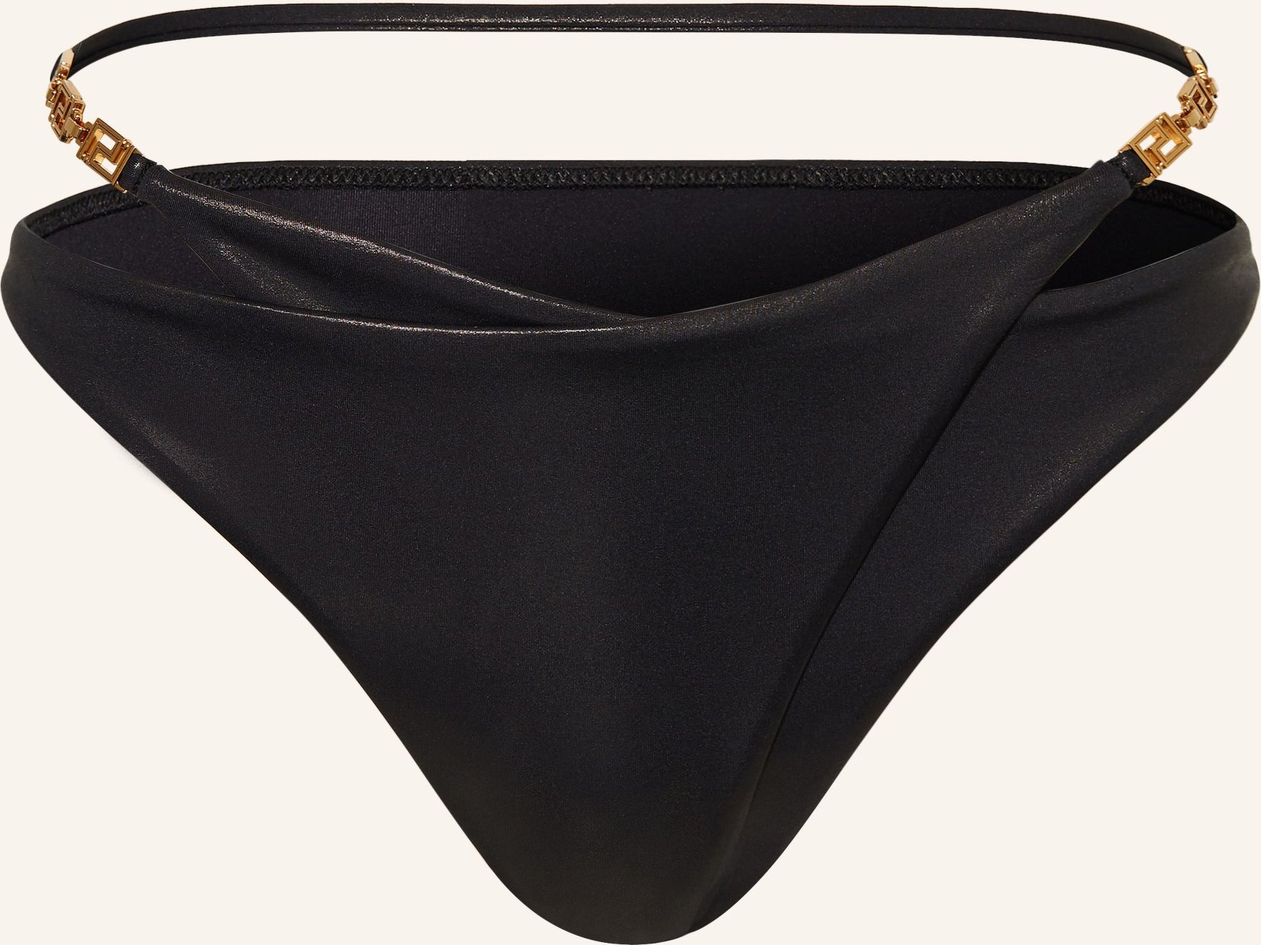 Versace Basic-Bikini-Hose schwarz