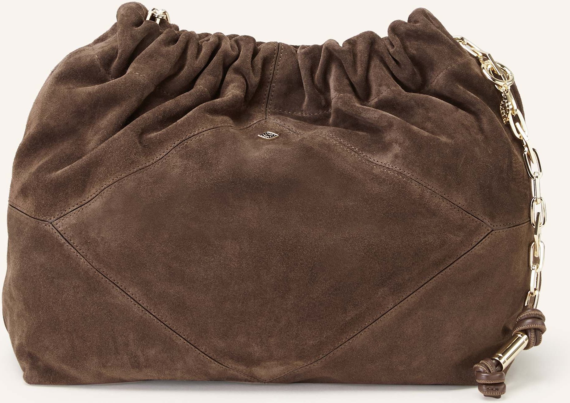 Ba&Sh Schultertasche June M braun