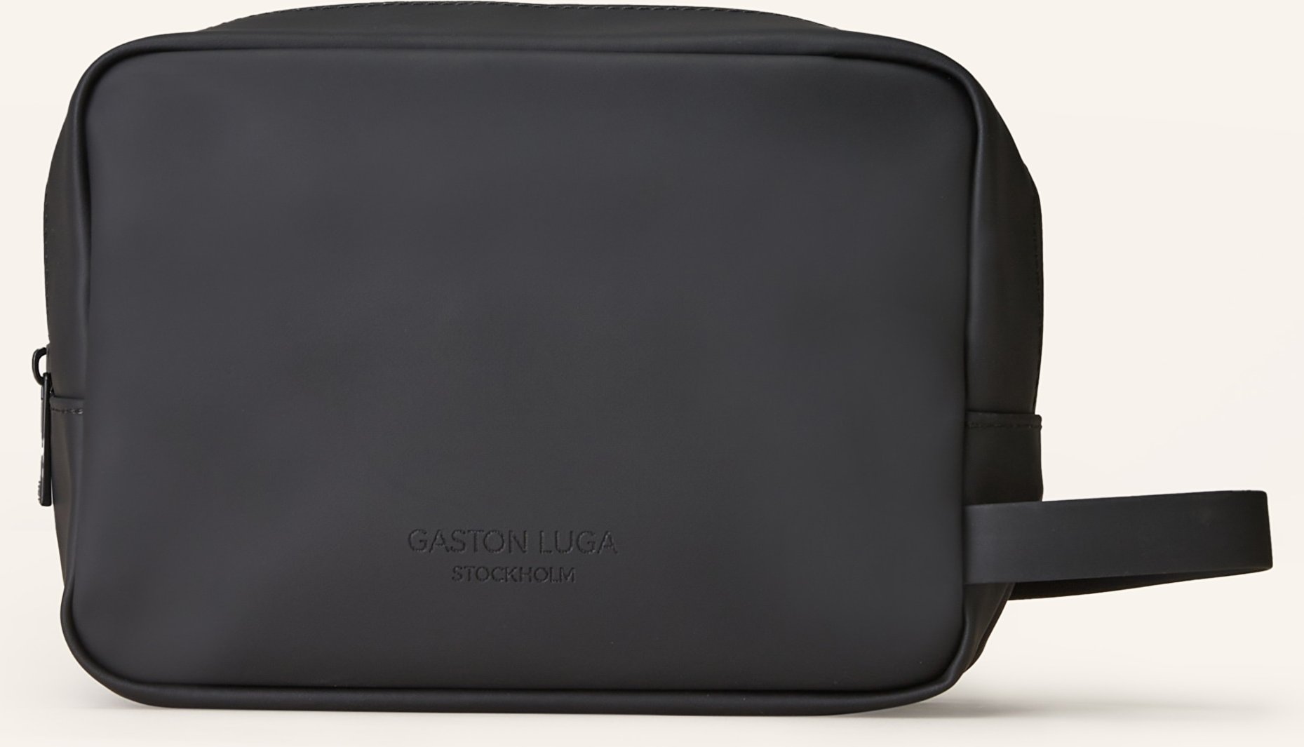 Gaston Luga Kosmetiktasche Spläsh schwarz