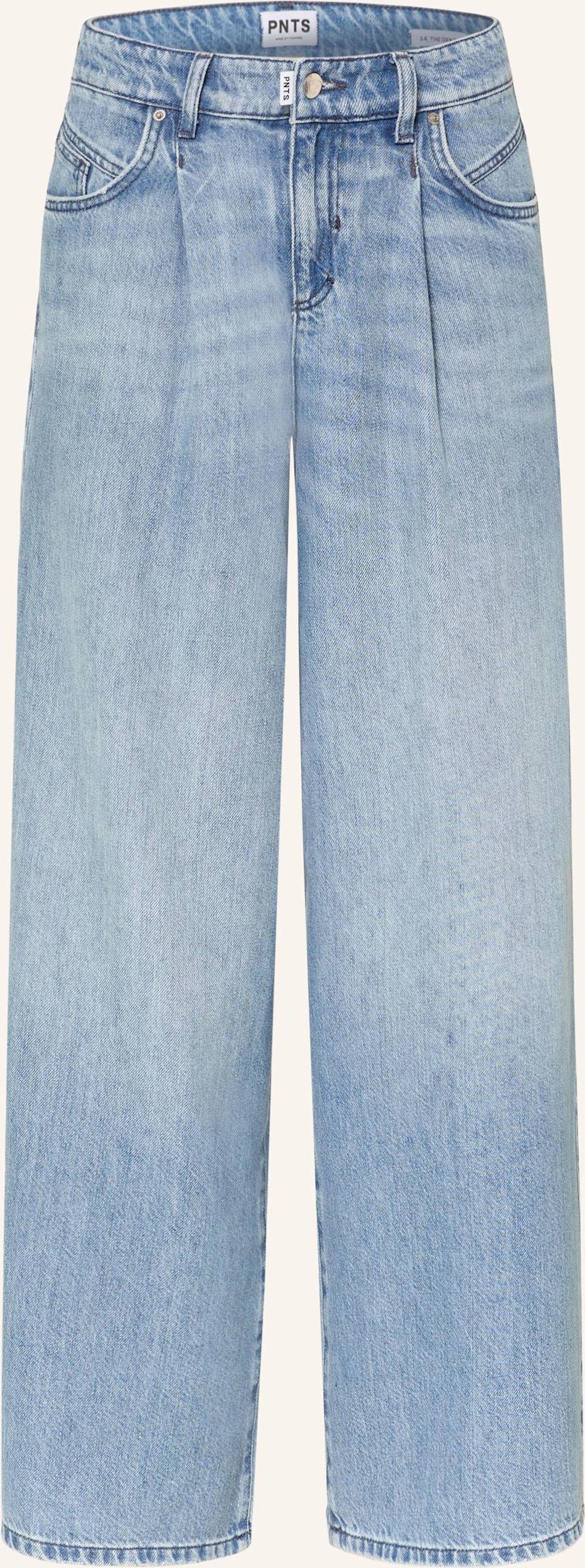 Thumbnail - Pnts Wide Leg Jeans The Gent blau