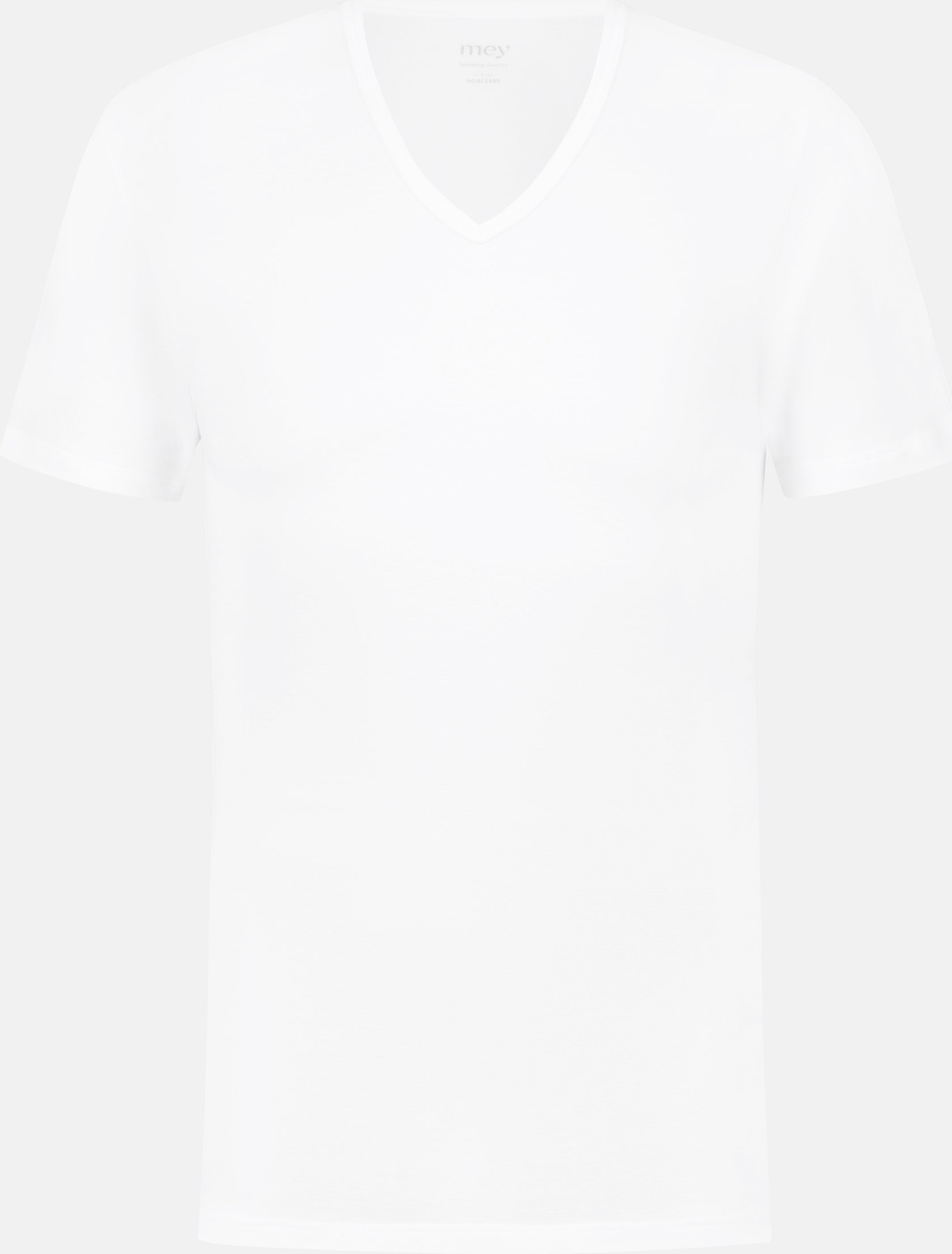 Thumbnail - V-Neck Shirt Serie Noblesse Weiss