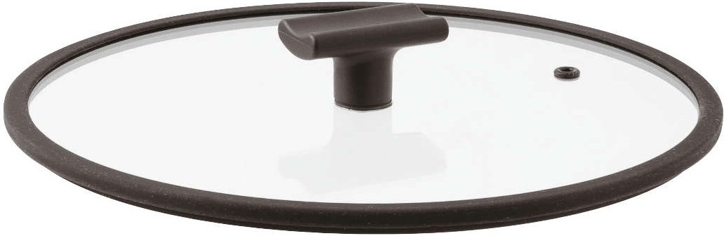 Sambonet Titan Pro Glas / Silikon Deckel d: 28 cm
