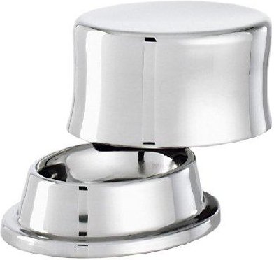 Sambonet Bamboo Edelstahl 18/10 Butterdose mit Deckel 2 tlg.