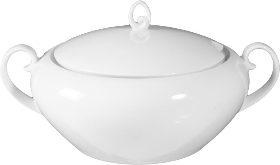 Seltmann Weiden Rondo / Liane Weiß Schüssel mit Deckel 2,3 L