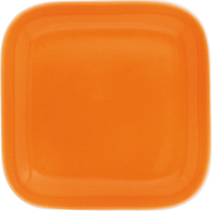 Kahla Abra Cadabra Deckelchen eckig sunset orange 10 cm