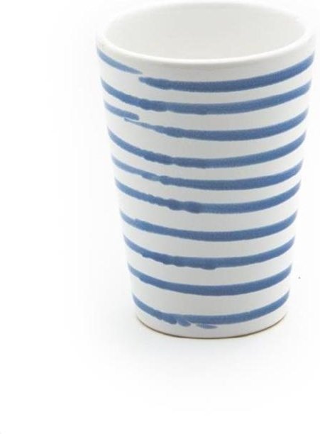 Gmundner Keramik Blaugeflammt Trinkbecher 0,28 L
