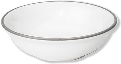 Gmundner Keramik Grauer Rand Müslischale klein 14 cm