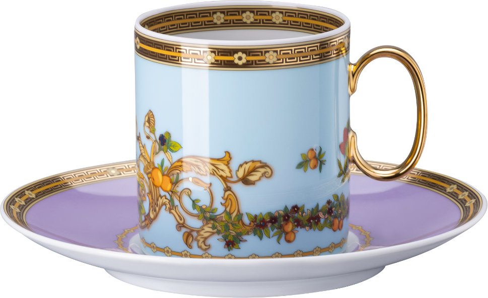 Rosenthal Versace Le Jardin de Versace Kaffeetasse 2-tlg 0,23 L