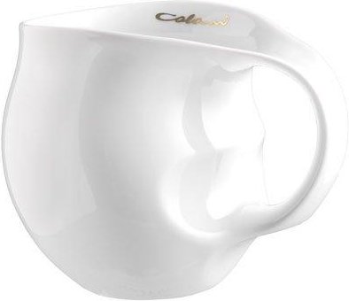 Luigi Colani Porzellan Ab ovo Black & White Kaffeebecher white 0,28 L