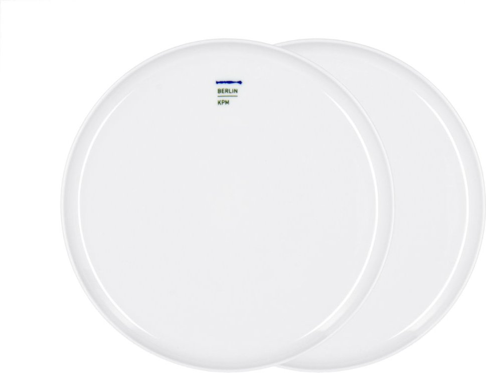 KPM LAB Weiß Teller Duo-Set 2-tlg. 14 cm