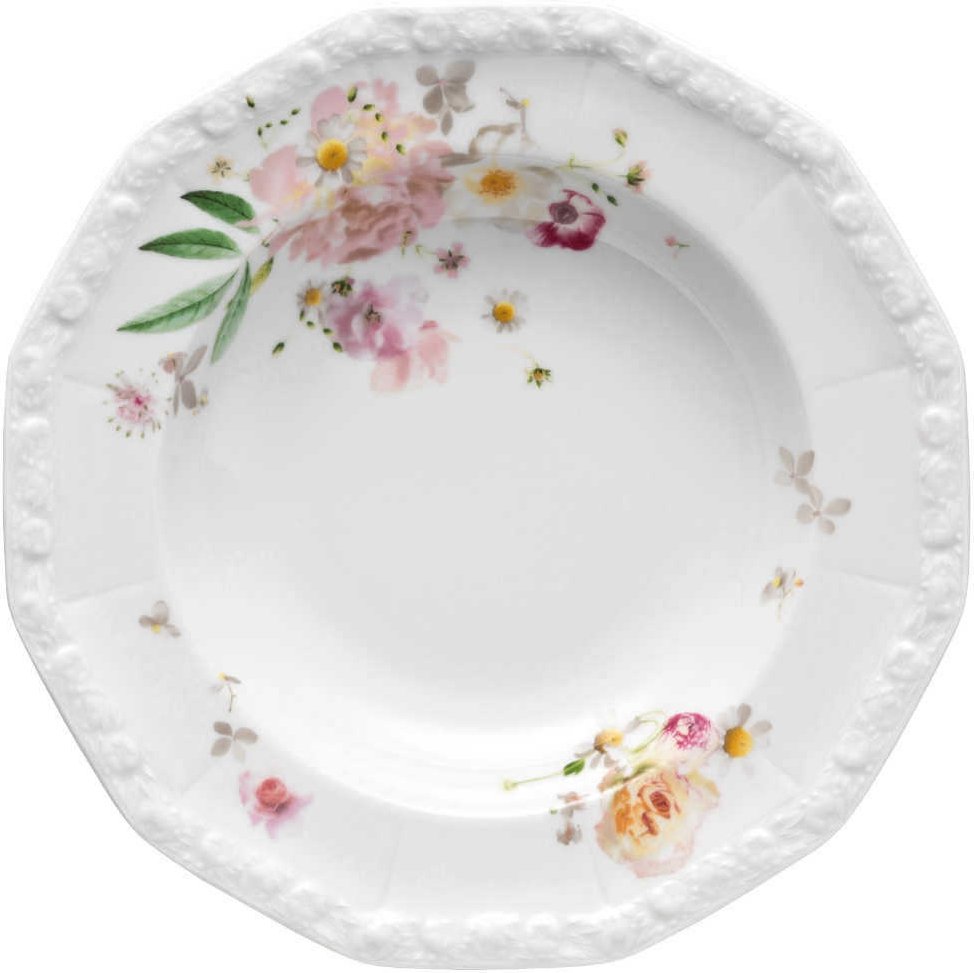 Rosenthal Maria Pink Rose Suppenteller 23 cm