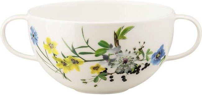 Rosenthal Brillance Fleurs des Alpes Suppen-Obertasse 0,37 L