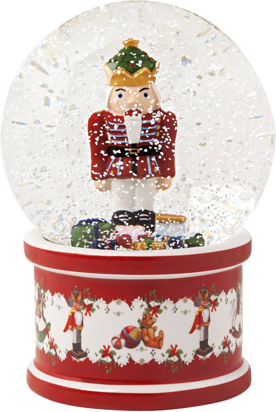 Villeroy & Boch Christmas Toys Schneekugel groß Nussknacker 17 cm