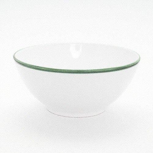 Gmundner Keramik Grüner Rand Schüssel rund 20 cm