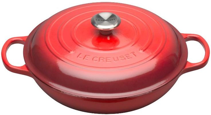 Le Creuset 'Gourmetprofitopf Signature' Gourmet-Profitopf kirschrot 30 cm / 3,2 L