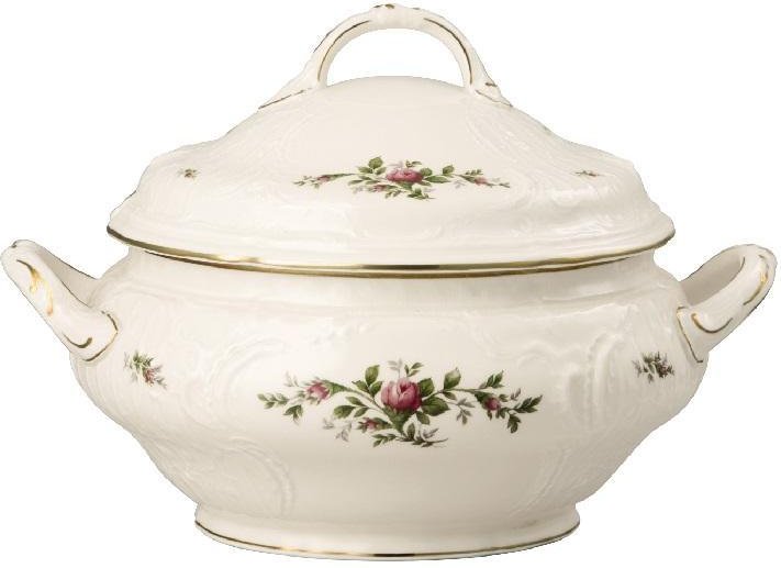 Rosenthal Sanssouci Elfenbein Moosrose neu Terrine 3,90 L