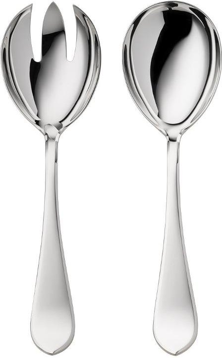 Robbe & Berking Eclipse - 150 g versilbert Salatbesteck groß 2-tlg.