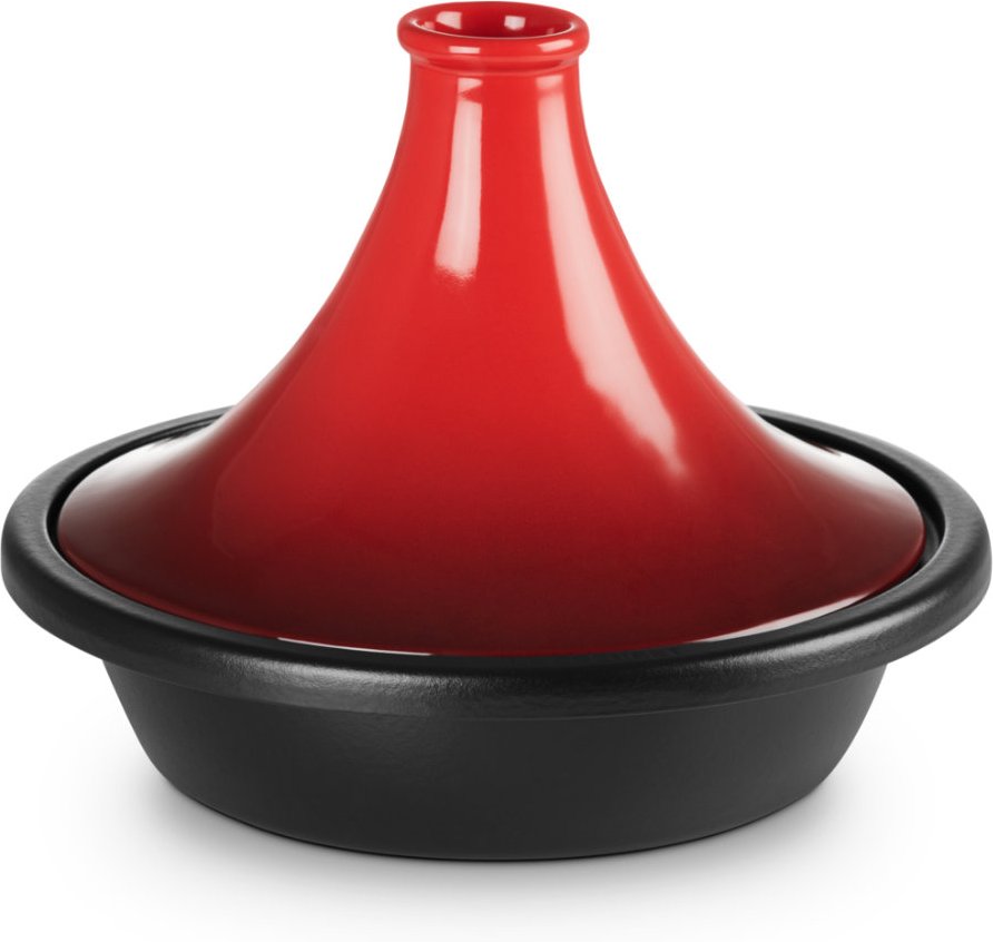 Le Creuset Bräter und Pfannen Spezialitäten Tagine Kirschrot 27 cm