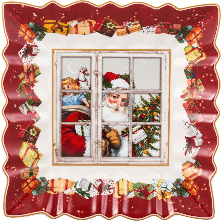 Villeroy & Boch Toy's Fantasy Schale eckig - Santa 23,5 cm