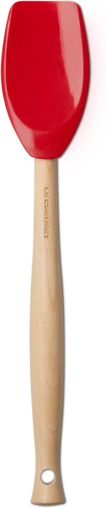 Le Creuset Küchenhelfer aus Silikon Kochlöffel Craft Kirschrot 29 cm