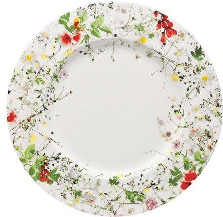 Rosenthal Brillance Fleurs Sauvages Frühstücksteller Fahne 23 cm