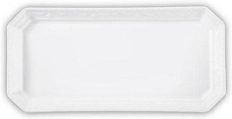 Thumbnail - KPM Kurland Weiß Königskuchenplatte 33 xm 16 cm