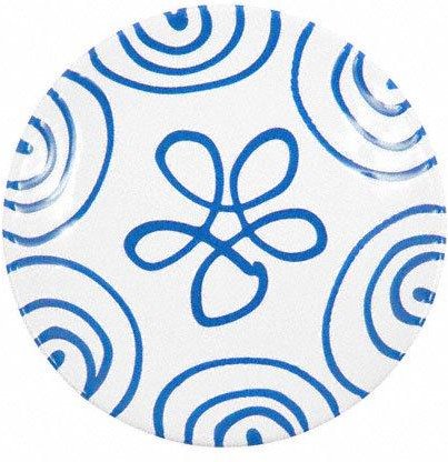 Gmundner Keramik Blaugeflammt Kaffee-/Tee-Untertasse Cup 15 cm