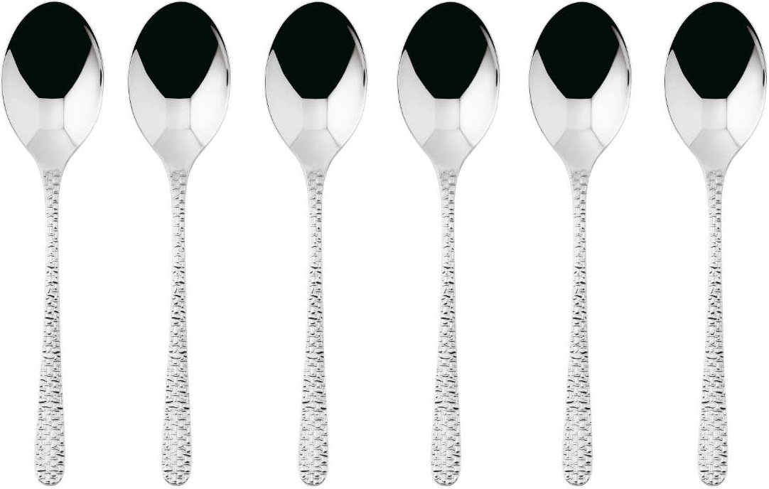 Sambonet Venezia Edelstahl 18/10 Mokkalöffel Set 6-tlg.