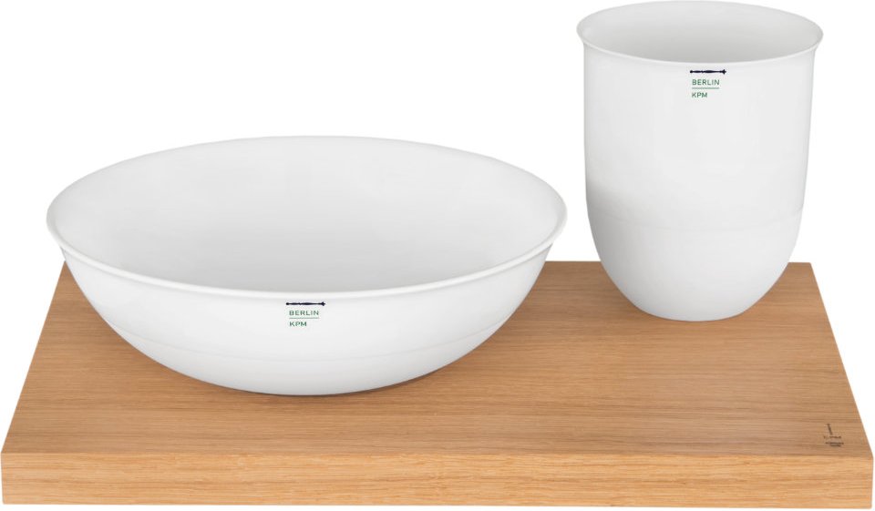 KPM LAB Weiß Müsli-Set 3-tlg.