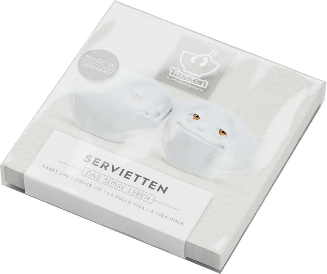 TV Tassen Servietten Lunch 'Das süße Leben' 33x33 cm 20 Stück