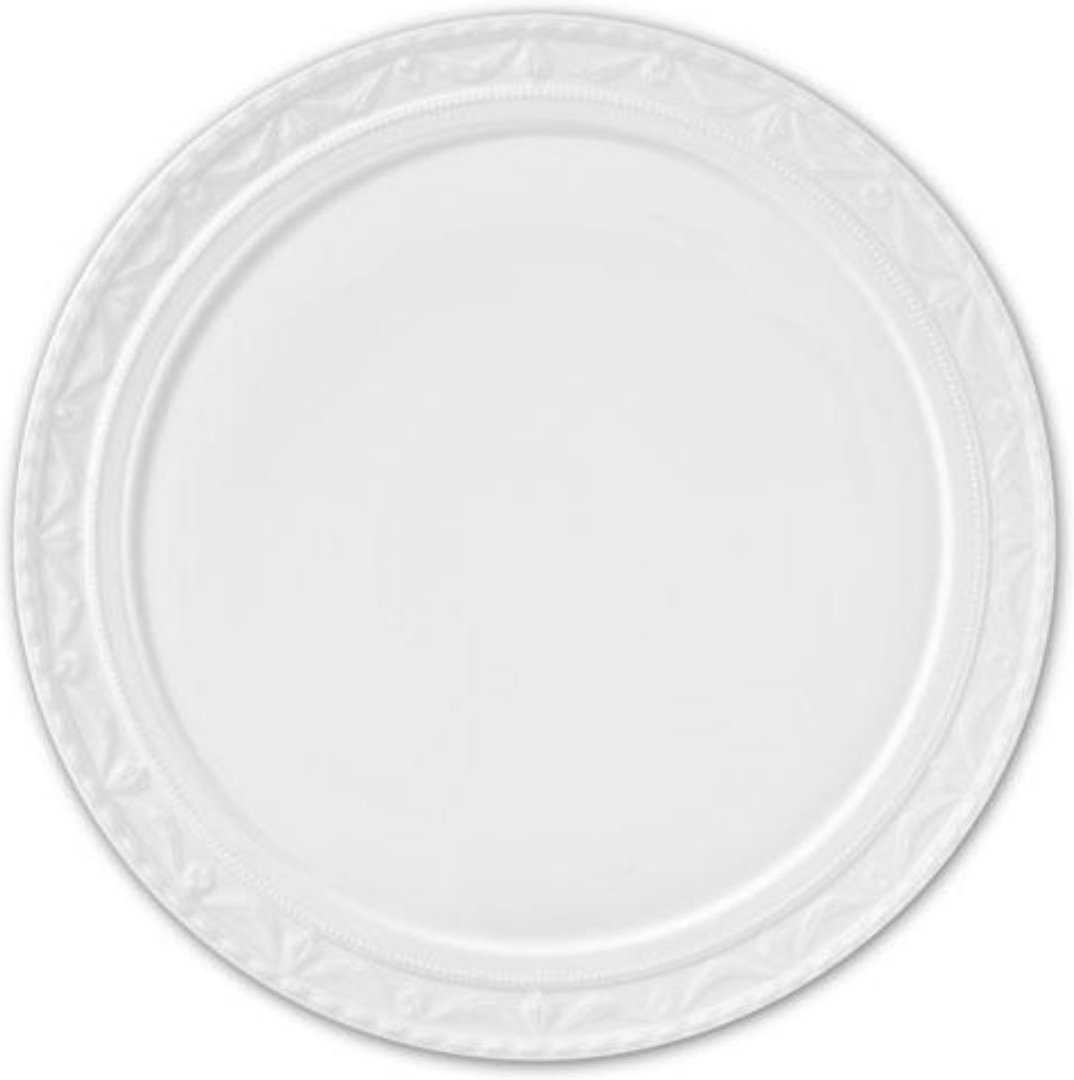 KPM Kurland Weiß Tortenplatte 37 cm