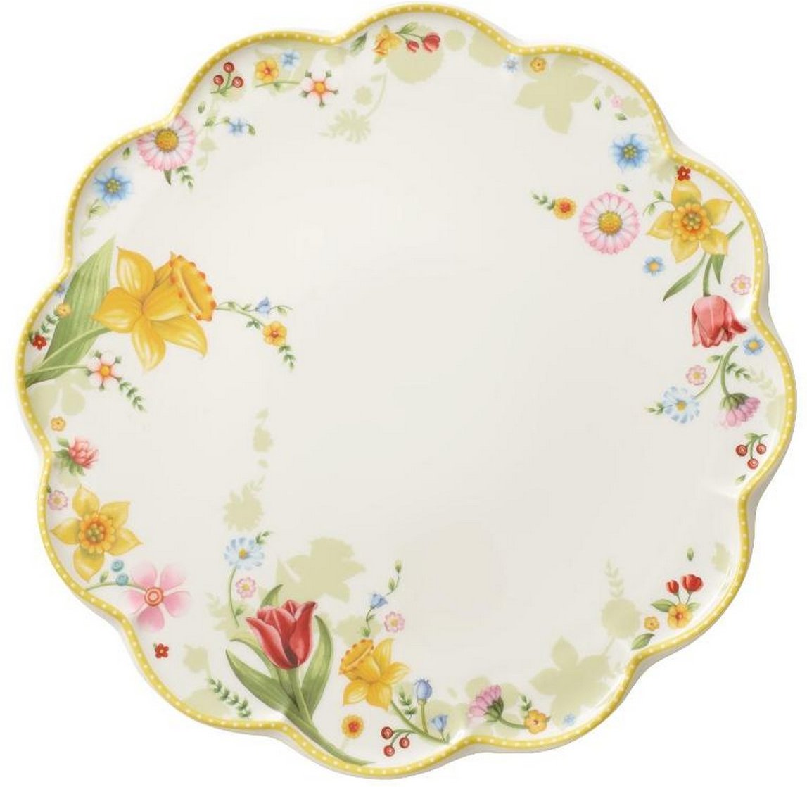 Villeroy & Boch Spring Awakening Tortenplatte 33 cm