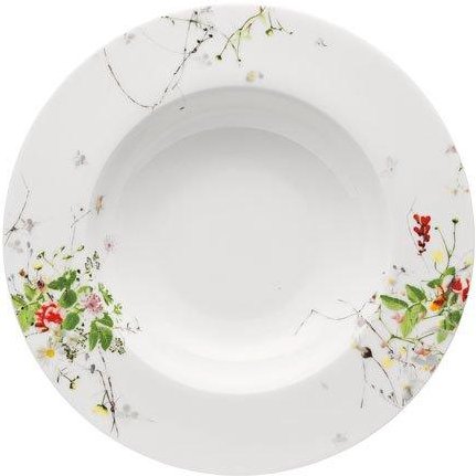 Rosenthal Brillance Fleurs Sauvages Suppenteller Fahne 23 cm