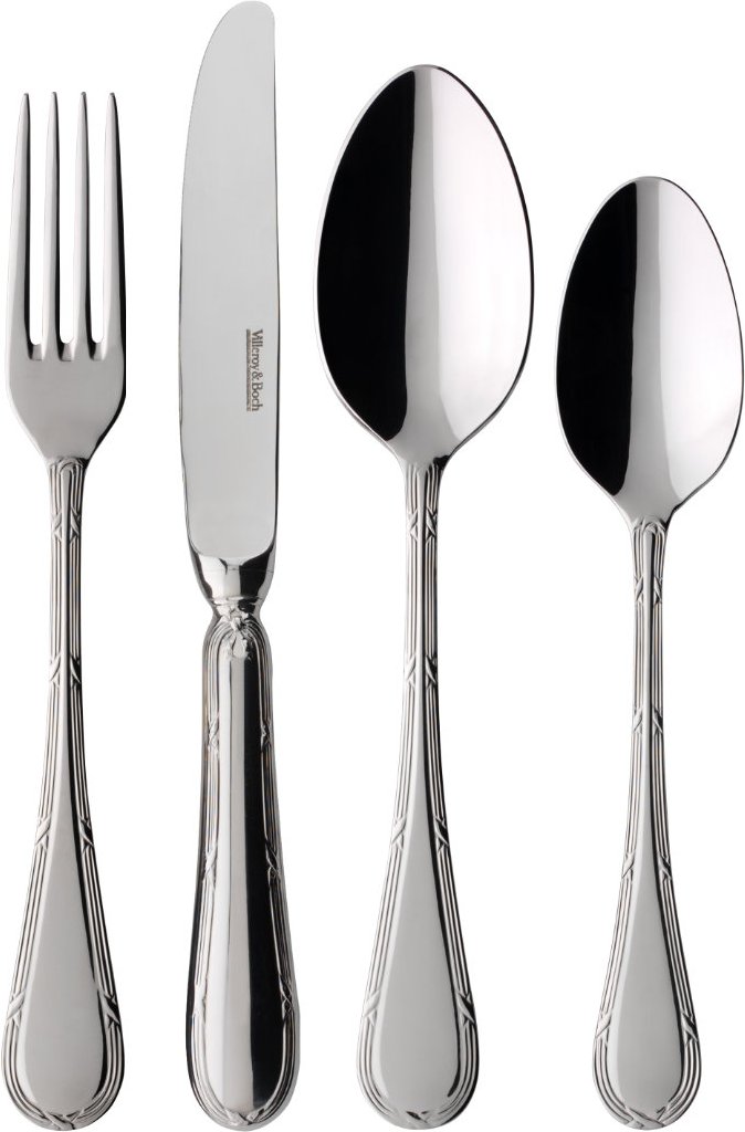 Thumbnail - Villeroy & Boch Besteck Kreuzband Septfontaines - 18/10 Edelstahl Tafelbesteck 24-tlg.