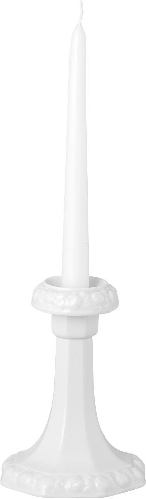 Rosenthal Maria Weiß Leuchter 14 cm mit Kerze