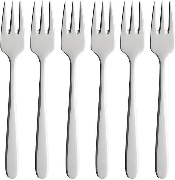 Villeroy & Boch Besteck Daily Line - 18/10 Edelstahl Kuchengabel Set 6-tlg. 147 mm