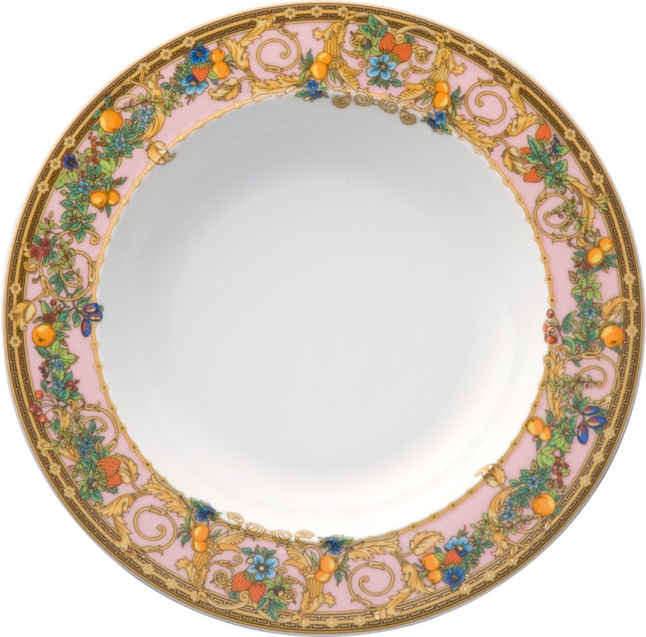 Rosenthal Versace Le Jardin de Versace Suppenteller 22 cm
