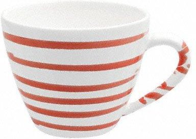 Gmundner Keramik Rotgeflammt Kaffee-Obertasse Gourmet 0,2 L / h: 7,5 cm