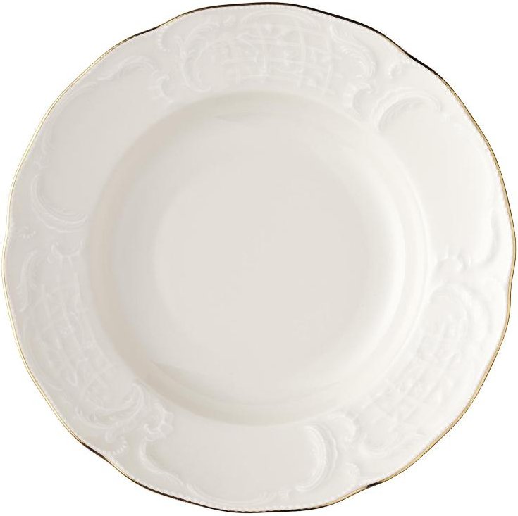 Rosenthal Sanssouci Elfenbein Gold Suppenteller 23 cm