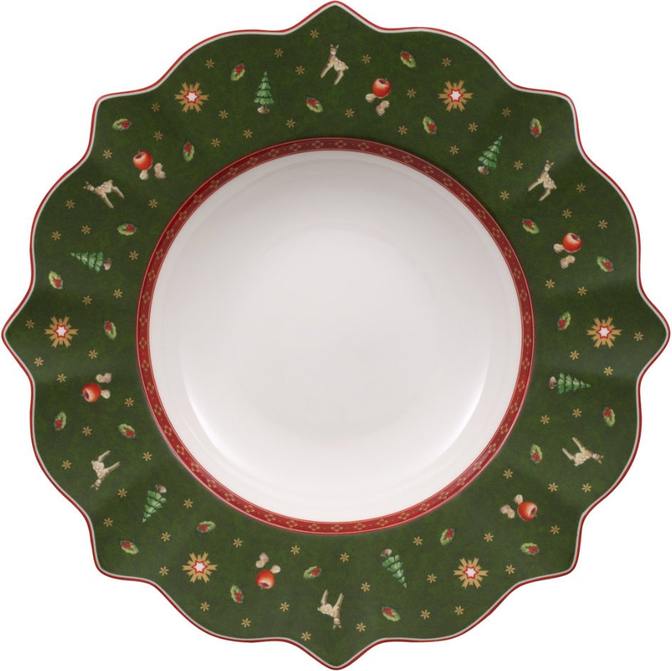 Villeroy & Boch Toy's Delight Suppenteller Grün 26 cm