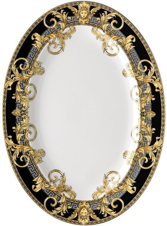 Rosenthal Versace Prestige Gala Platte 34 x 24,5 cm