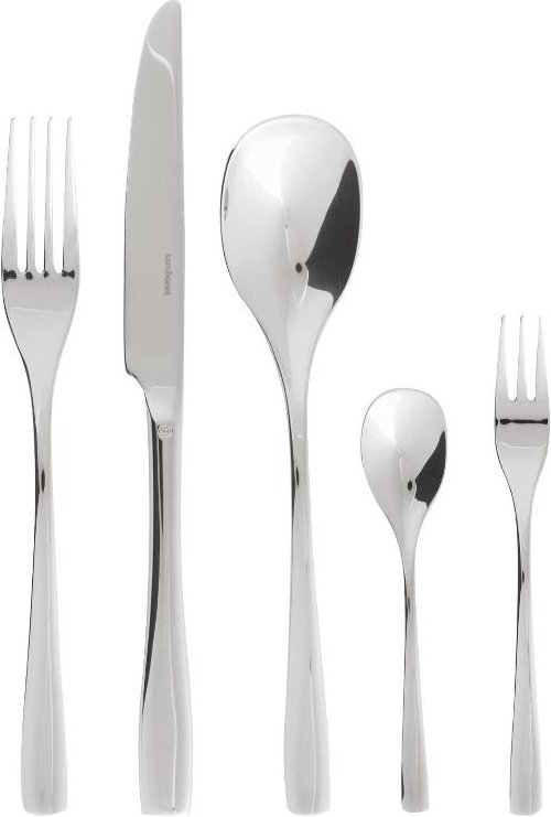 Sambonet Sintesi - Edelstahl 18/10 Besteckset 30-tlg. Vollheft / Monoblock