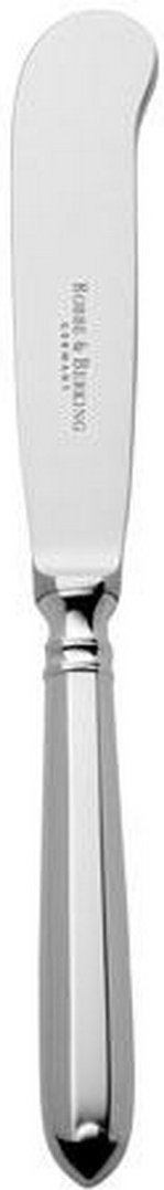Robbe & Berking Navette 150 g versilbert Buttermesser mit Stahlklinge