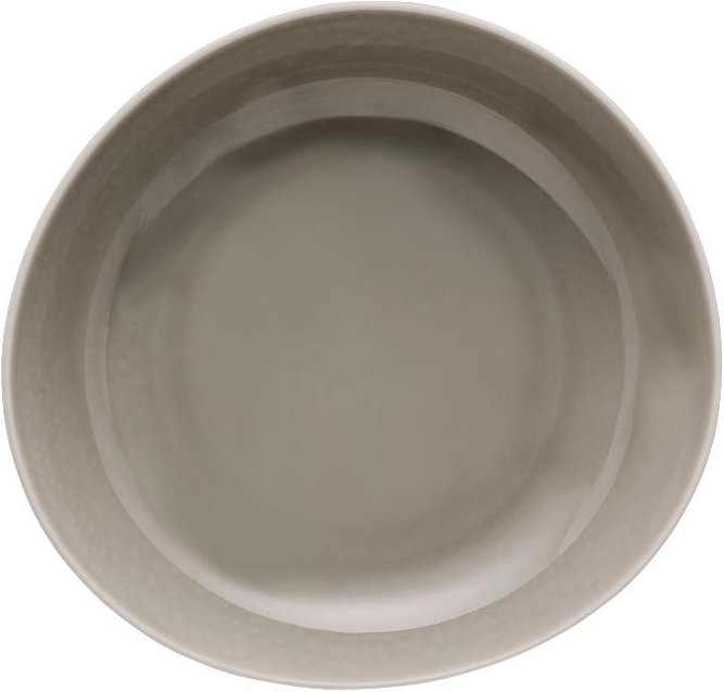 Rosenthal Junto Pearl Grey - Porzellan Teller tief 22 cm
