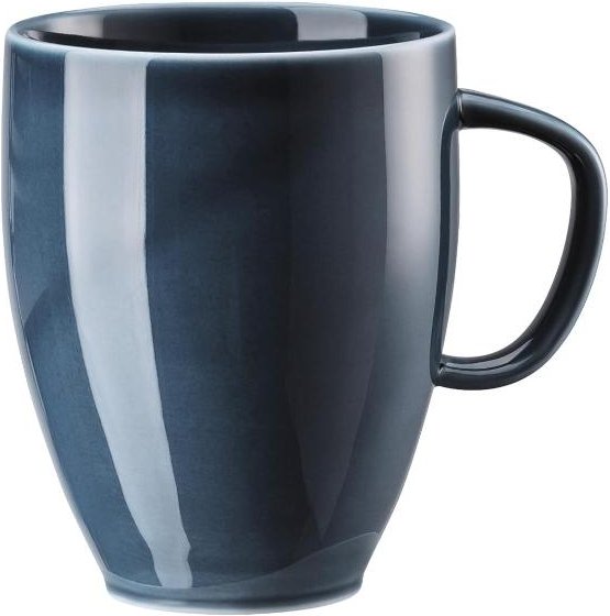 Rosenthal Junto Ocean Blue - Porzellan Becher mit Henkel 0,38 L